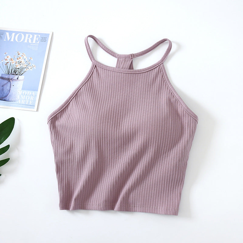 🌸Women's Crop 3-Pack Washed Seamless Rib-Knit Camisole Crop Tank Tops