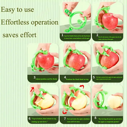 🔥Do you always hurt your hands when peeling fruit? Try this! 🍎Fruit Peeler🔥
