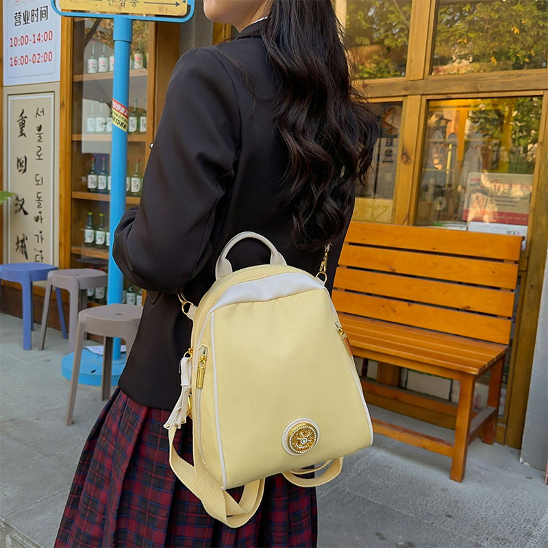 Women¡¯s Fashion Multifunctional Nylon Backpack Bag