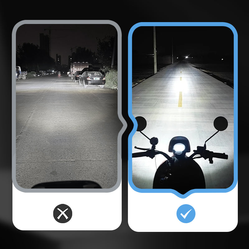 🔥🔥High Brightness Motorcycle Spotlight with Adjustable Bracket🔥