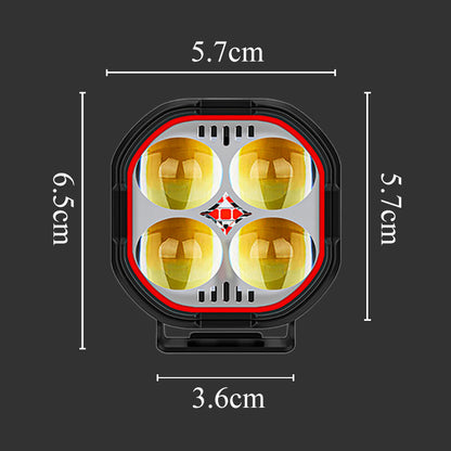 🔥🔥High Brightness Motorcycle Spotlight with Adjustable Bracket🔥